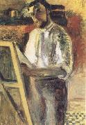 Henri Matisse Self-Portrait in Shirtsleeves (mk35) painting